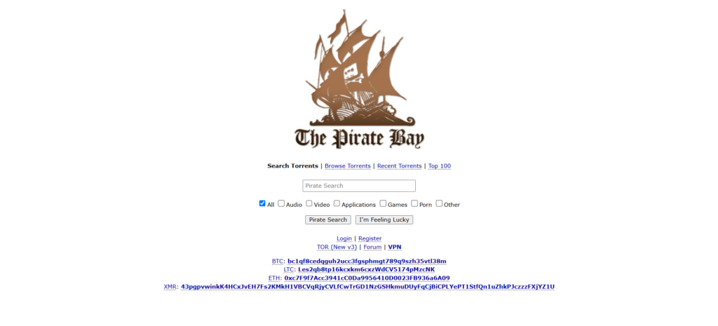 The Pirate Bay – Reliable Healthy Anime Torrents | Top 13 Best Anime Torrent Sites That Still Work in 2025 |