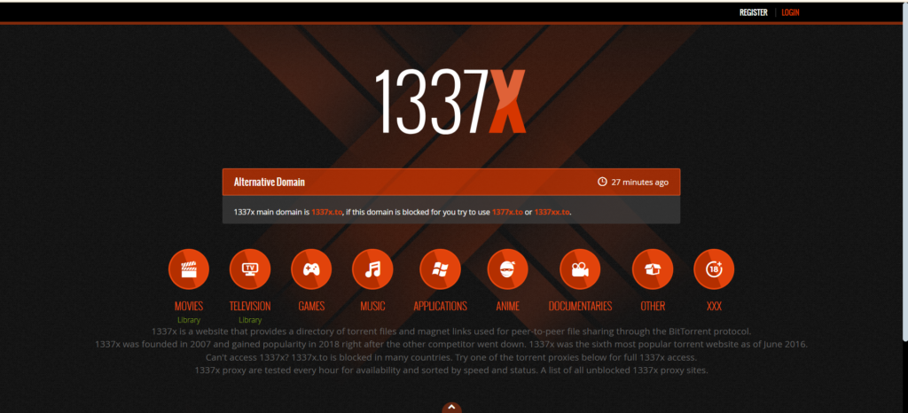 1337X – All-In-One Anime Torrent Repository | Top 13 Best Anime Torrent Sites That Still Work in 2025