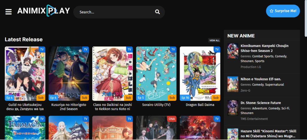 AnimixPlay | 13 Best Zoro.to Alternatives in 2025 | VPNSociety