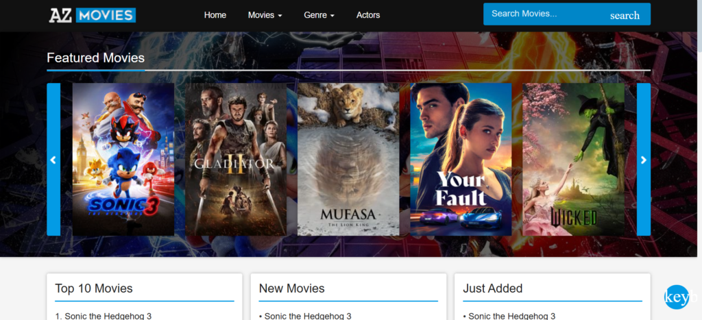 AZMovies | Best Spacemov Alternatives