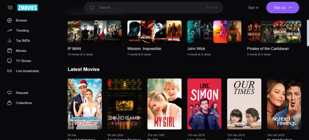ZMovies | Best Spacemov Alternatives