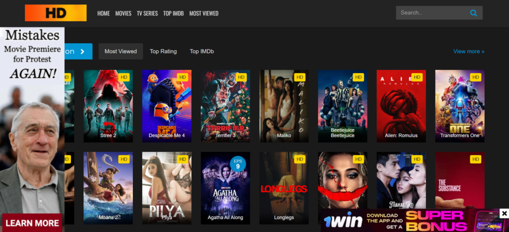Popcornflix | Best Spacemov Alternatives