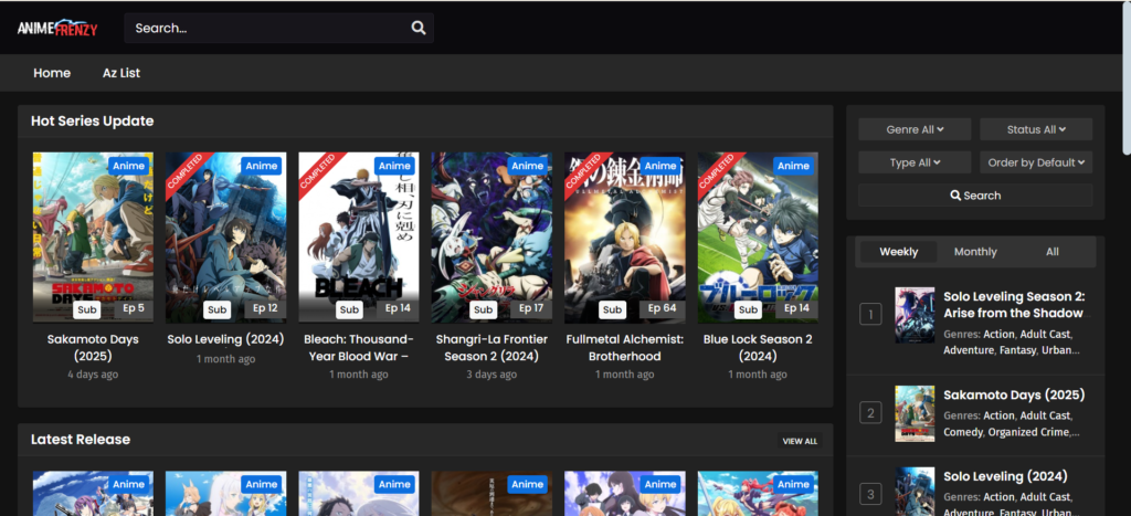 Anime Frenzy: Request your favorite content if it's unavailable | 17 Best 9Anime Alternatives to Stream Anime Free in 2025