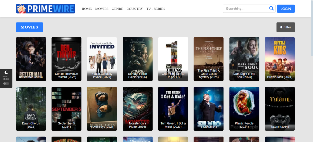 PrimeWire | 1MoviesHD Alternatives: 29 Best Free Streaming Sites in 2025 | VPNSociety