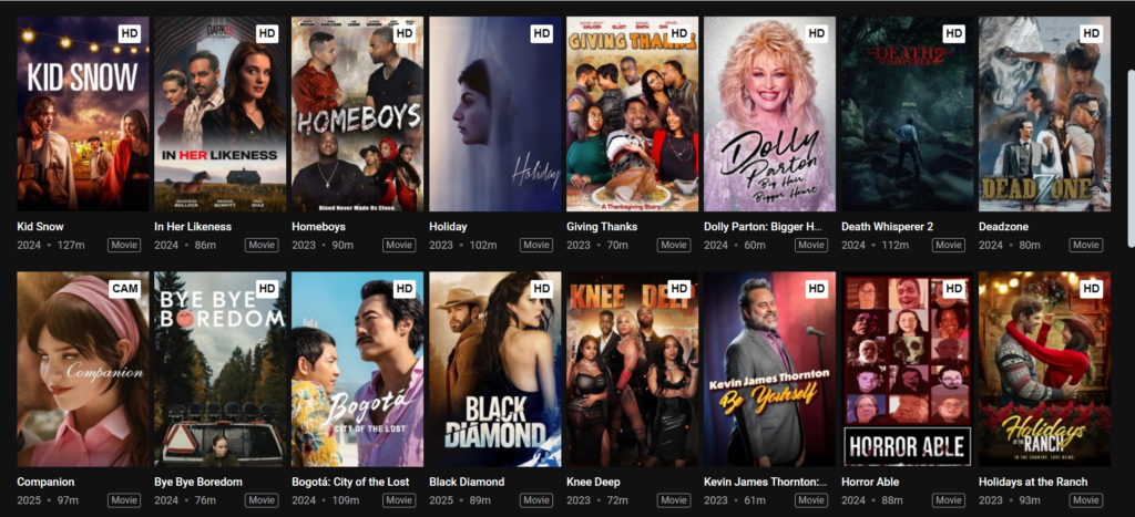 Fboxtv | 1MoviesHD Alternatives: 29 Best Free Streaming Sites in 2025 | VPNSociety