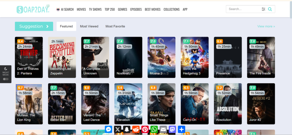 Soap2Day | 1MoviesHD Alternatives: 29 Best Free Streaming Sites in 2025 | VPNSociety