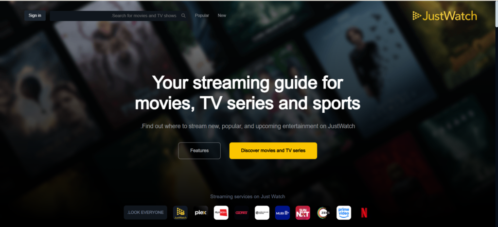 JustWatch | 1MoviesHD Alternatives: 29 Best Free Streaming Sites in 2025 | VPNSociety