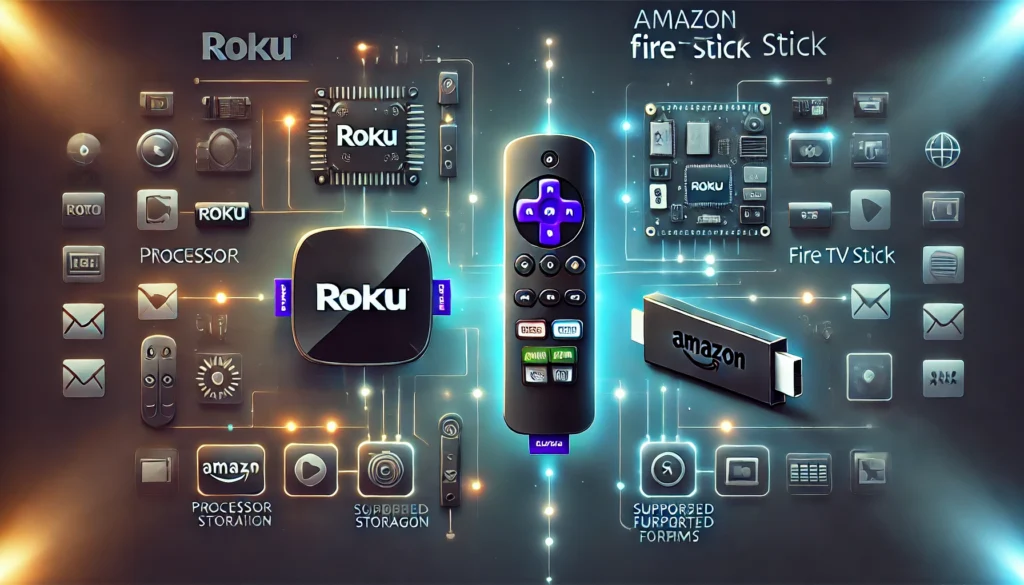 Roku vs Amazon Fire TV Stick: Which Has Better Tech Specs?
