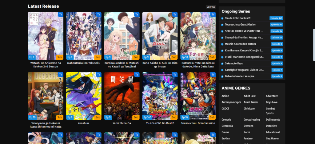 Chia-Anime: Offers English-dubbed anime and use an adblocker | 13 Best KissAnime Alternatives That Still Work in 2025