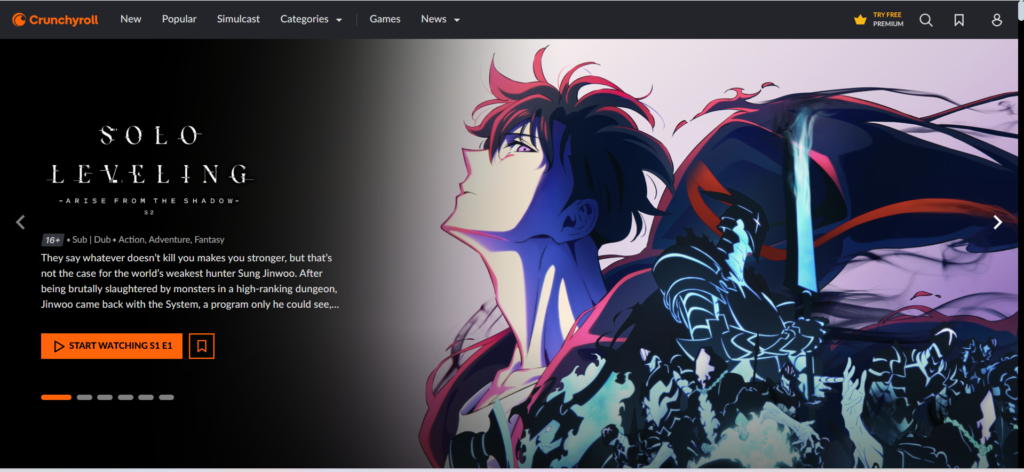 Crunchyroll: The best legal KissAnime alternative with a vast catalog | 13 Best KissAnime Alternatives That Still Work in 2025