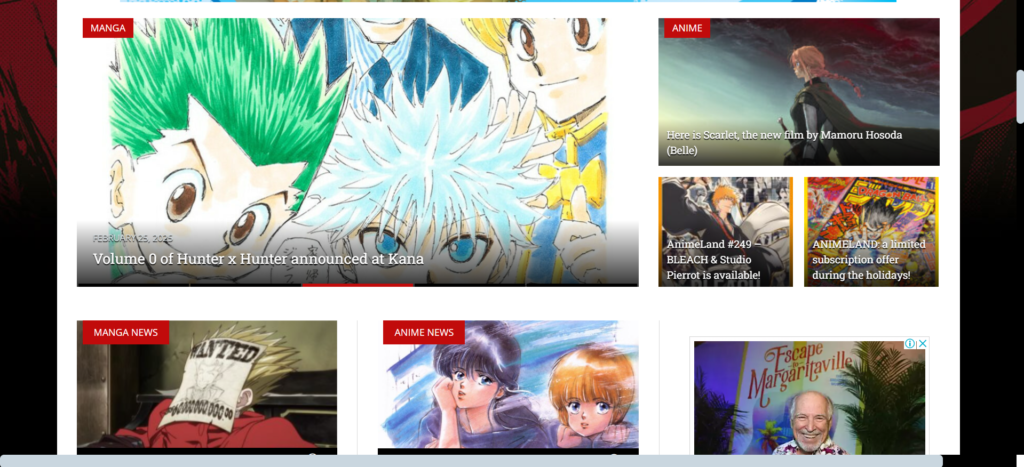 Animeland: A large anime collection with many ad | 13 Best KissAnime Alternatives That Still Work in 2025