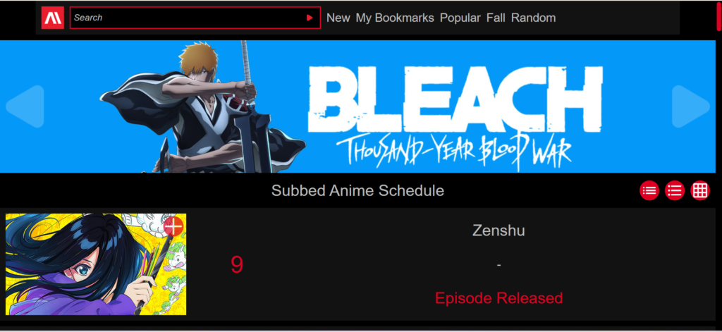 AnimeHeaven: A well-organized site with subbed, dubbed, and anime movies | 13 Best KissAnime Alternatives That Still Work in 2025