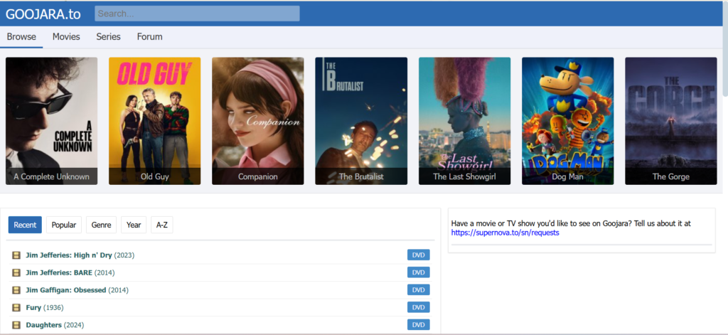 Goojara: The Ultimate LookMovie Alternative for Seamless Streaming | The 27 Best LookMovie Alternatives That Still Work in 2025