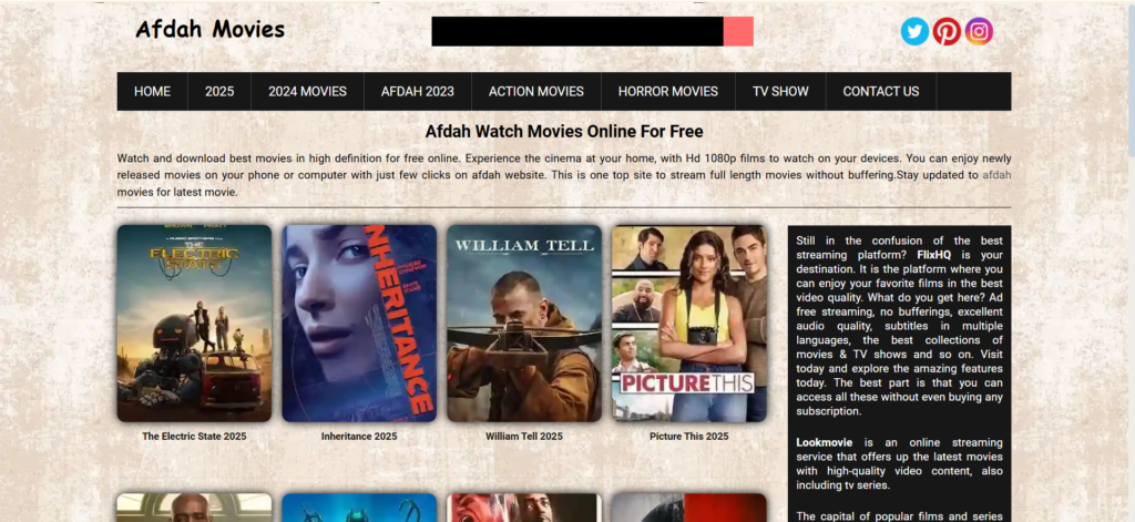 Afdah: A Premium Streaming Site with Exceptional Filtering Features | The 27 Best LookMovie Alternatives That Still Work in 2025