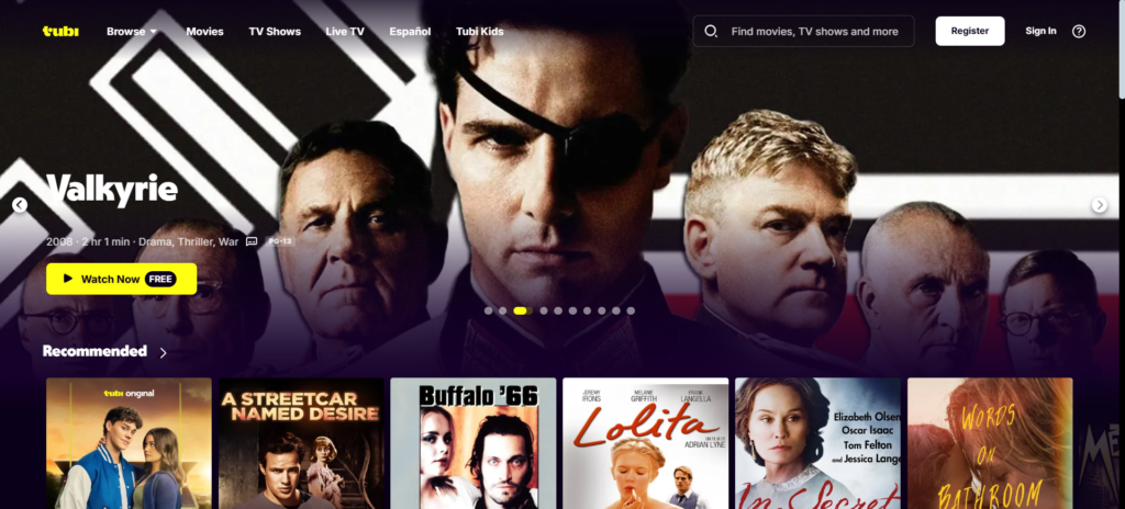 Tubi: A Free, Legal Streaming Service with an Extensive Content Library | The 27 Best LookMovie Alternatives That Still Work in 2025