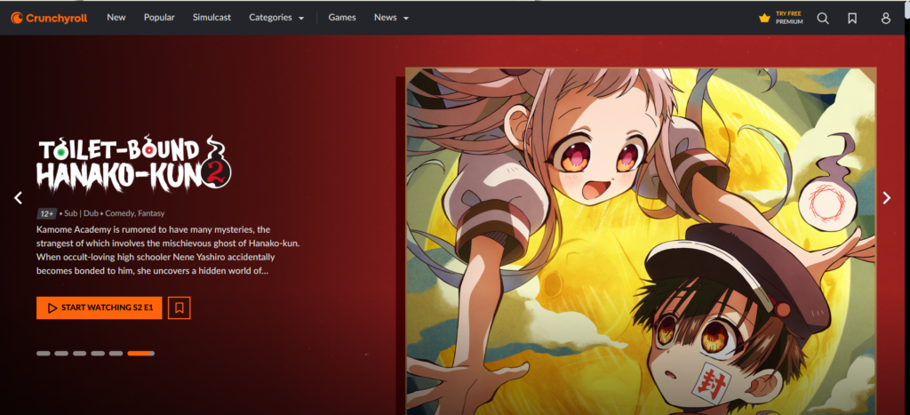 Crunchyroll: A top-tier Putlocker alternative for anime lovers | The 21 Best Putlocker Alternatives to Stream Movies Online