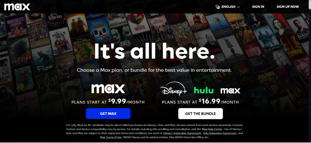 Max (HBO Max): Stream a Wide Selection of Blockbusters and Exclusive Content