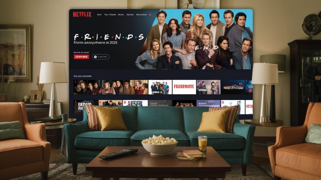 How to Watch Friends on Netflix From Anywhere in 2025