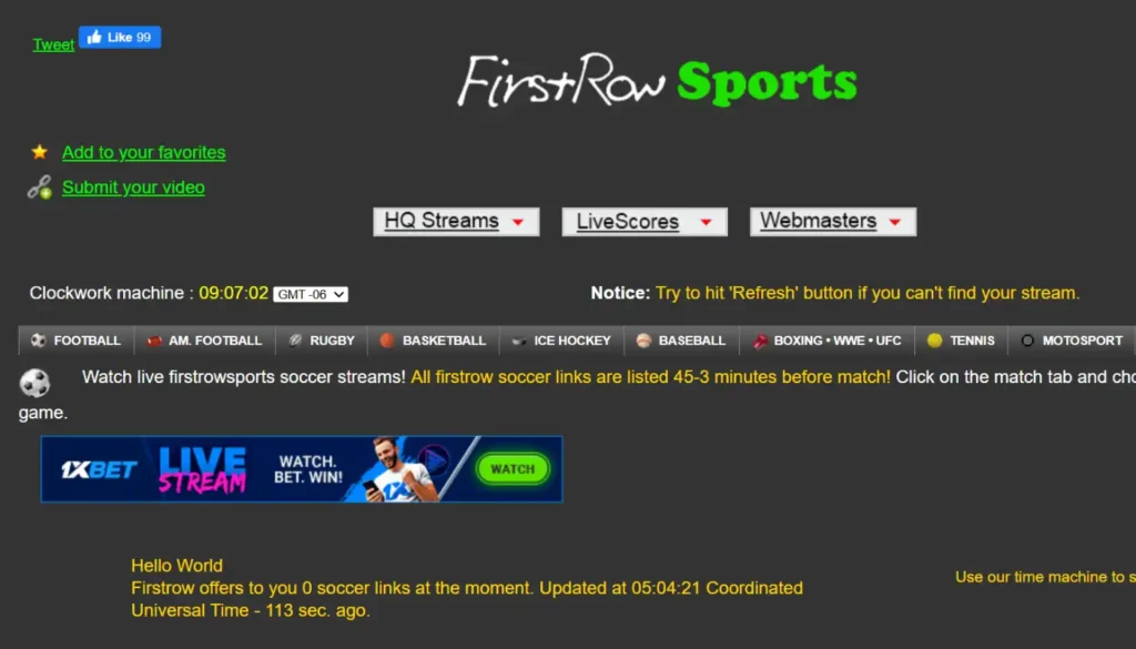 FirstRowSports