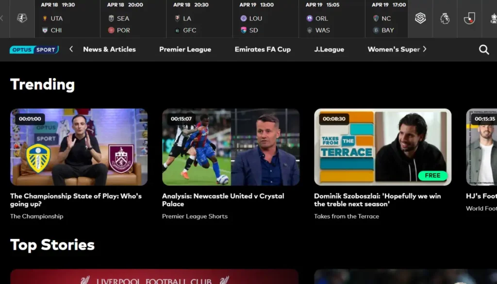 Optus Sport | 15 Best BuffStream Alternatives in 2025 (Free & Safe Sites)