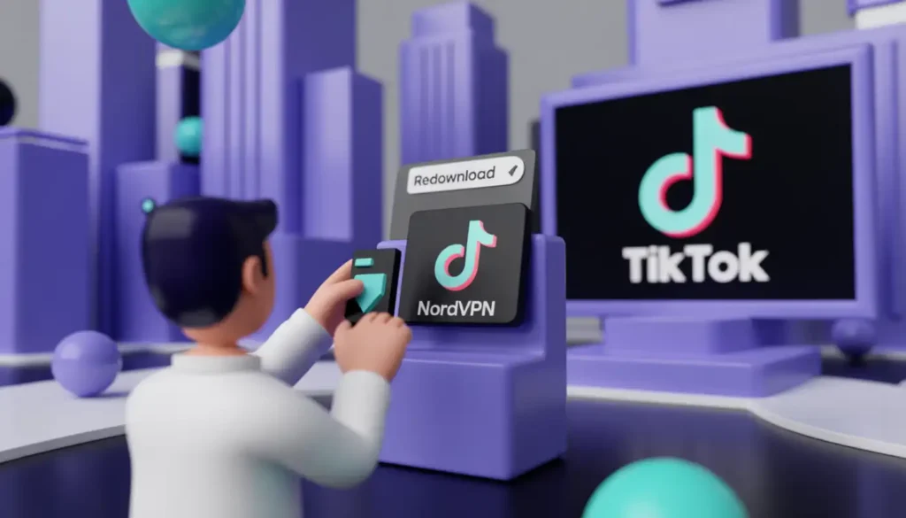 The Best Solution in 2025: NordVPN for Redownloading TikTok